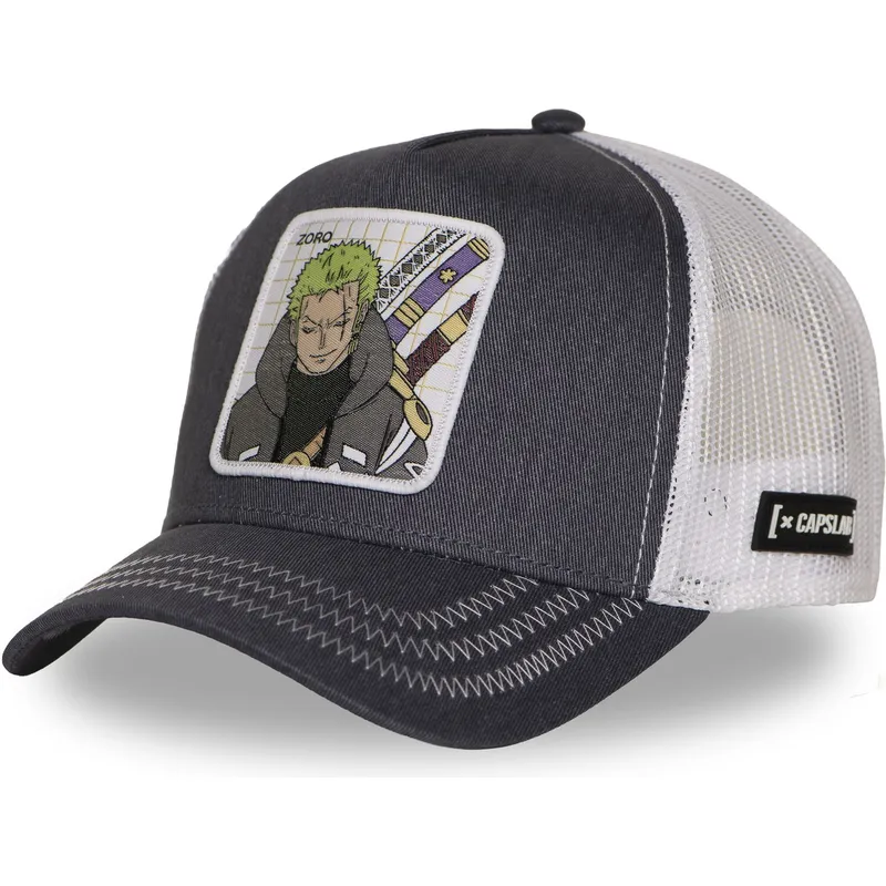 petten-gebogen-grijs-snapback-op7-zorb-roronoa-zoro-one-piece-van-capslab