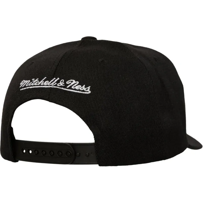 petten-gebogen-zwart-snapback-busted-pro-van-detroit-red-wings-nhl-van-mitchell-ness