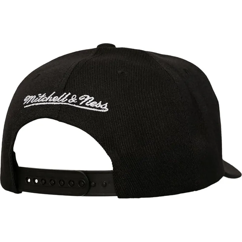 petten-gebogen-zwart-snapback-busted-pro-van-vancouver-grizzlies-nba-van-mitchell-ness