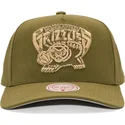 petten-gebogen-groen-snapback-fashion-basic-pro-van-vancouver-grizzlies-nba-van-mitchell-ness