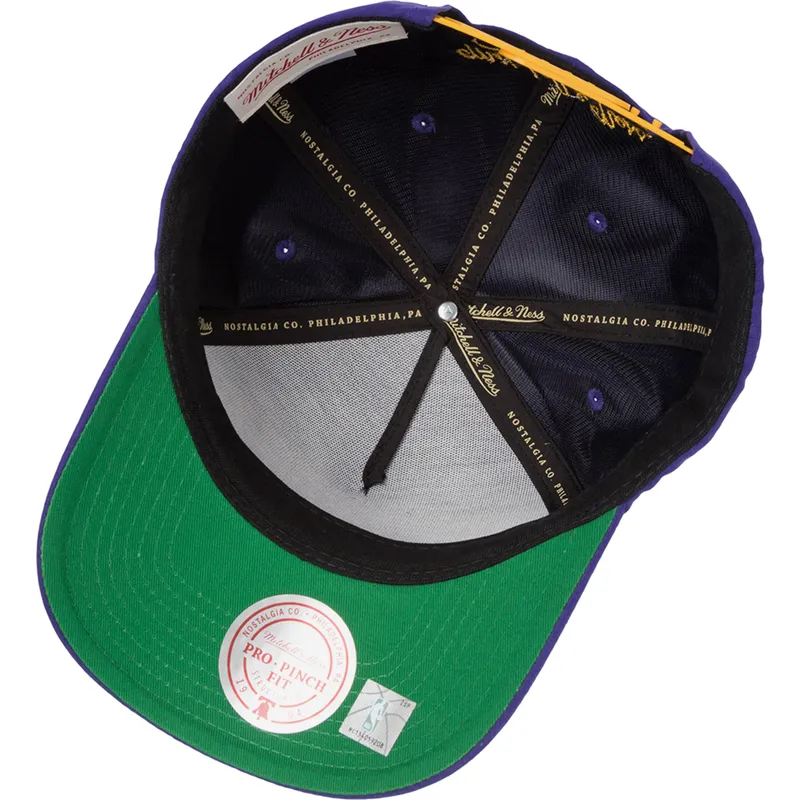 petten-gebogen-paars-snapback-shady-suede-pro-van-los-angeles-lakers-nba-van-mitchell-ness