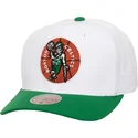 petten-gebogen-groen-snapback-team-2-tone-20-pro-van-boston-celtics-nba-van-mitchell-ness