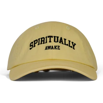 Petten gebogen geel verstelbaar Spiritually Awake van Pica Pica