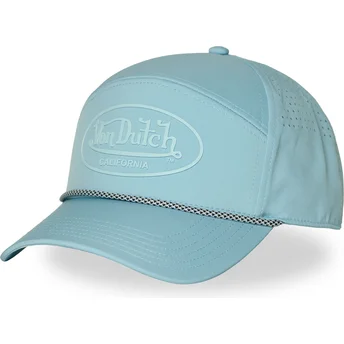 Petten gebogen blauw snapback CORD13 van Von Dutch