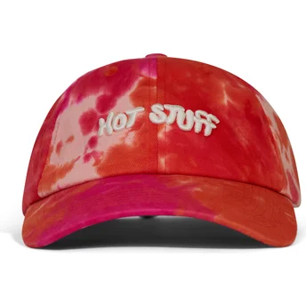 Petten gebogen roze verstelbaar Hot Stuff Batik van Pica Pica