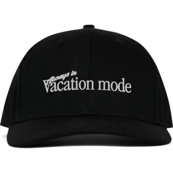 Petten gebogen zwart snapback Vacation Mode van Pica Pica