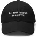 petten-gebogen-zwart-verstelbaar-not-your-average-basic-bitch-van-pica-pica