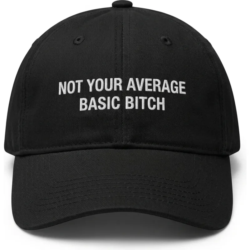 petten-gebogen-zwart-verstelbaar-not-your-average-basic-bitch-van-pica-pica