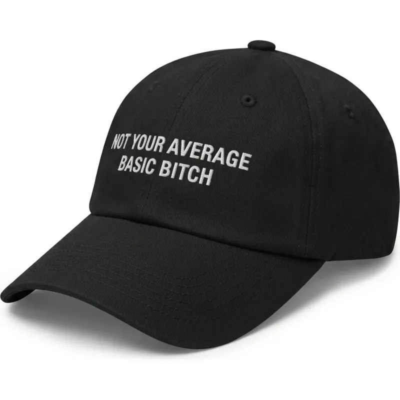 petten-gebogen-zwart-verstelbaar-not-your-average-basic-bitch-van-pica-pica