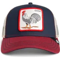 petten-gebogen-marineblauw-snapback-all-american-rooster-the-farm-van-goorin-bros