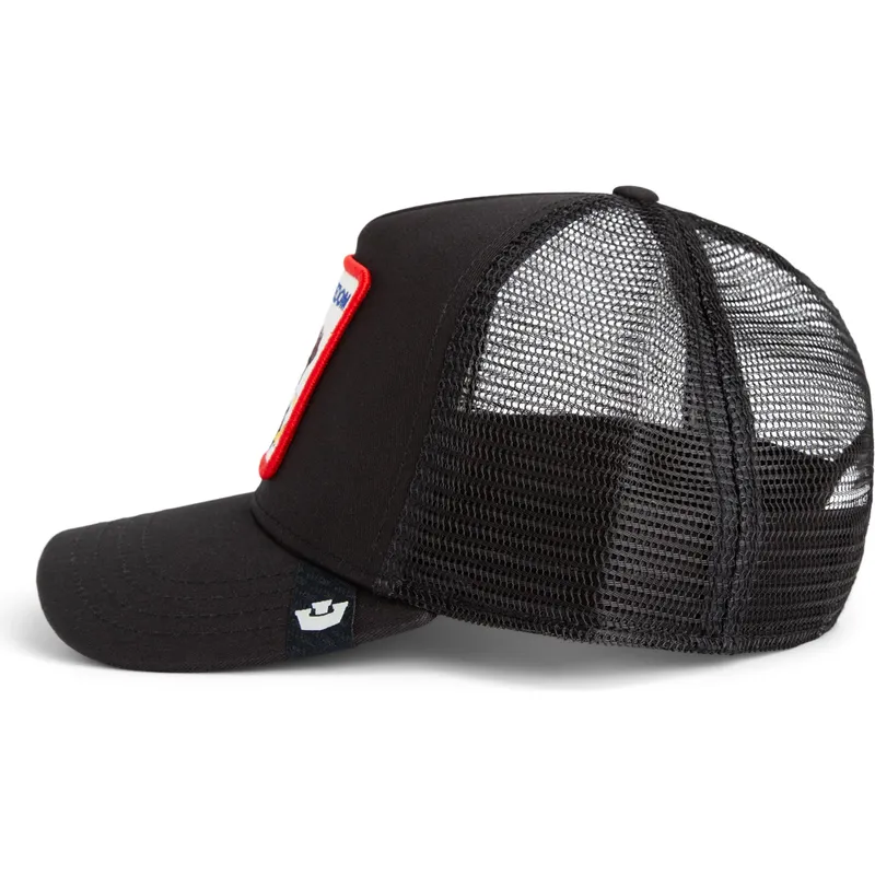 petten-gebogen-zwart-snapback-freedom-the-farm-van-goorin-bros