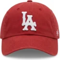 petten-gebogen-rood-verstelbaar-archive-van-los-angeles-dodgers-mlb-van-american-needle