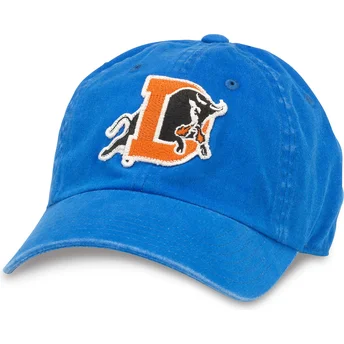 Petten gebogen blauw verstelbaar Archive van Durham Bulls MiLB van American Needle