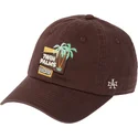 petten-gebogen-bruin-verstelbaar-twin-palms-village-ballpark-van-american-needle