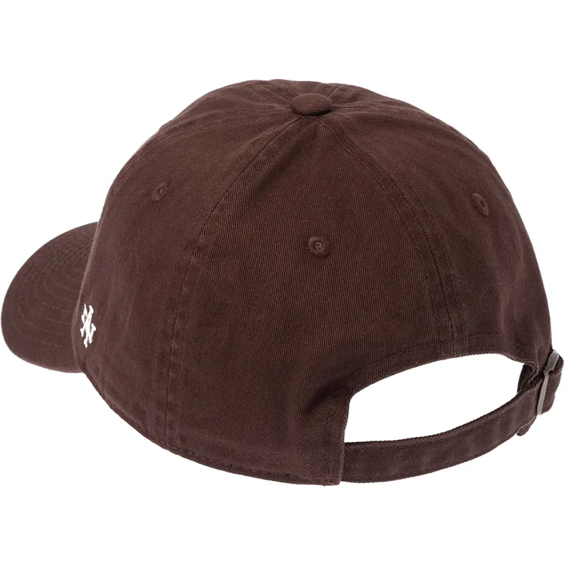 petten-gebogen-bruin-verstelbaar-twin-palms-village-ballpark-van-american-needle