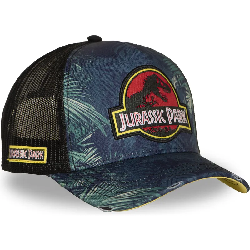 petten-gebogen-marineblauw-snapback-jurb-jurassic-park-van-capslab