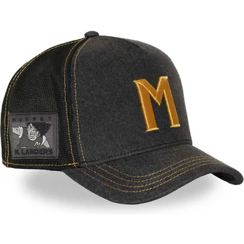Petten gebogen grijs snapback OET1 MUPB Mark Lenders Kampioenen: Oliver en Benji van Capslab