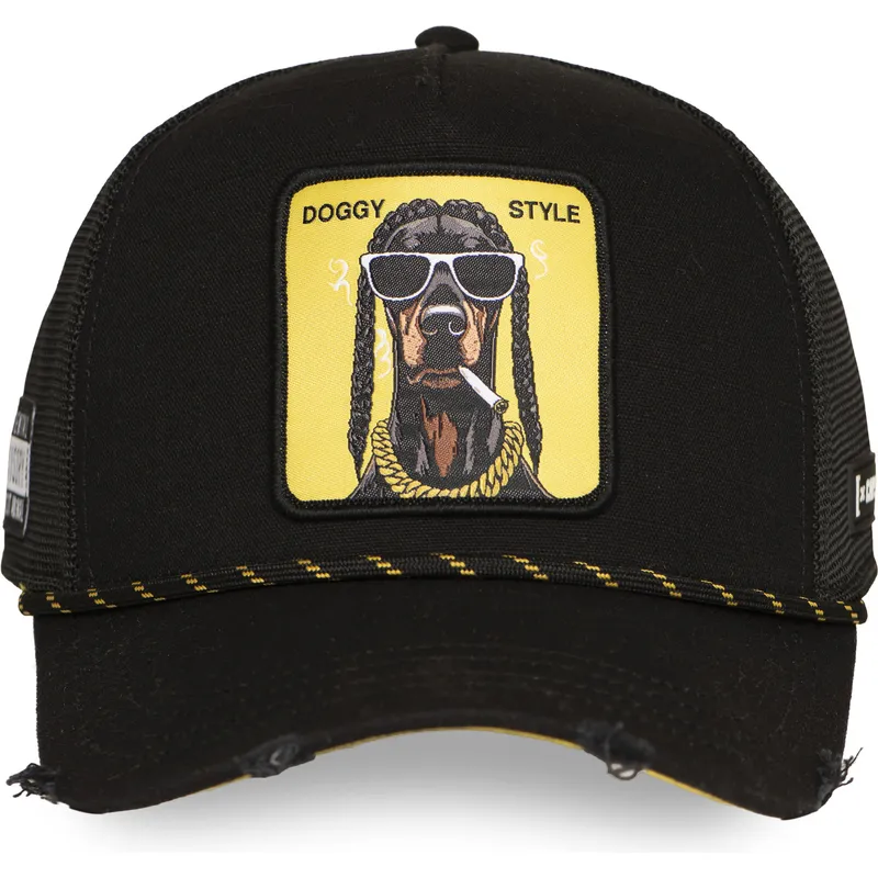 petten-gebogen-zwart-snapback-doggy-style-doggyb-hip-hop-dogz-van-capslab