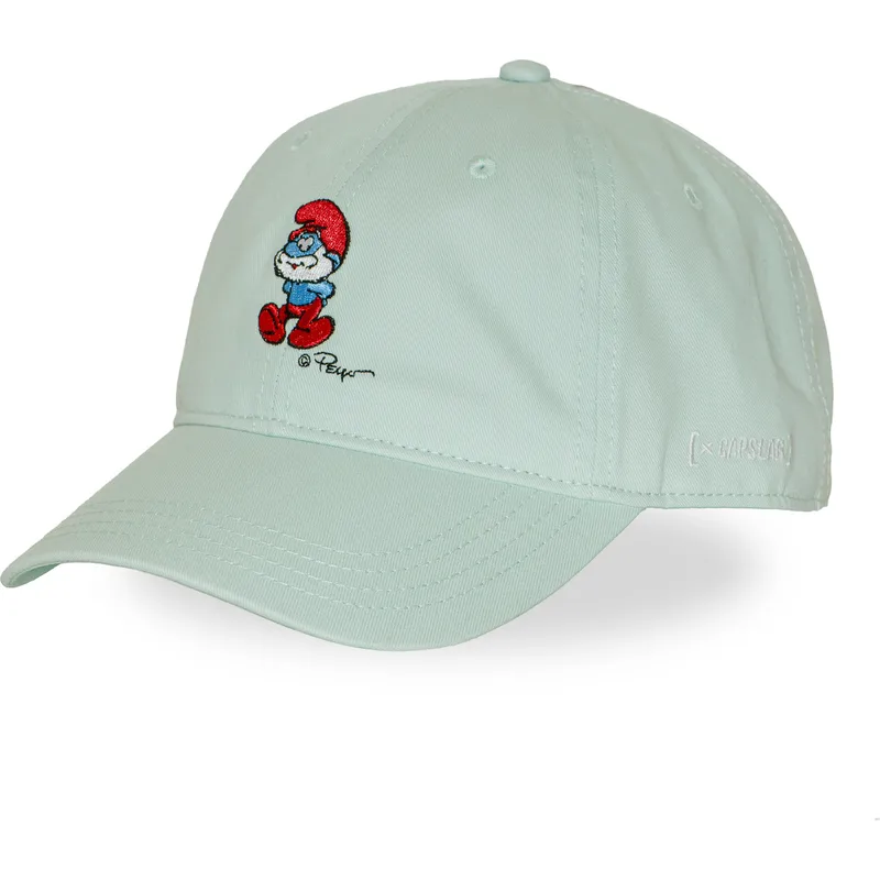 petten-gebogen-groen-verstelbaar-smu2-papb-grote-smurf-de-smurfen-van-capslab