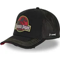 petten-gebogen-zwart-snapback-jur1-logb-jurassic-park-van-capslab