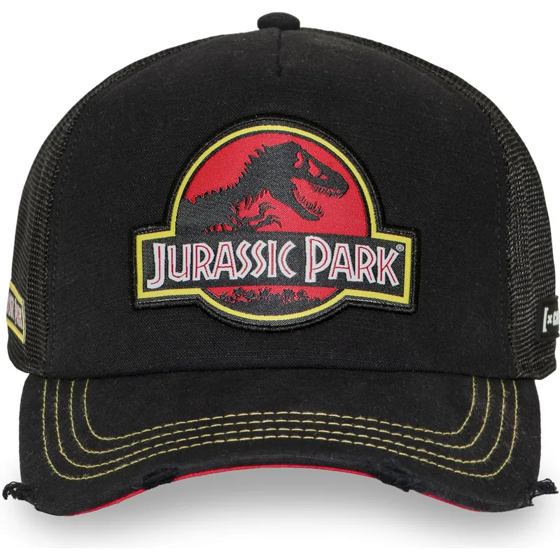 petten-gebogen-zwart-snapback-jur1-logb-jurassic-park-van-capslab
