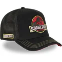 petten-gebogen-zwart-snapback-jur1-logb-jurassic-park-van-capslab