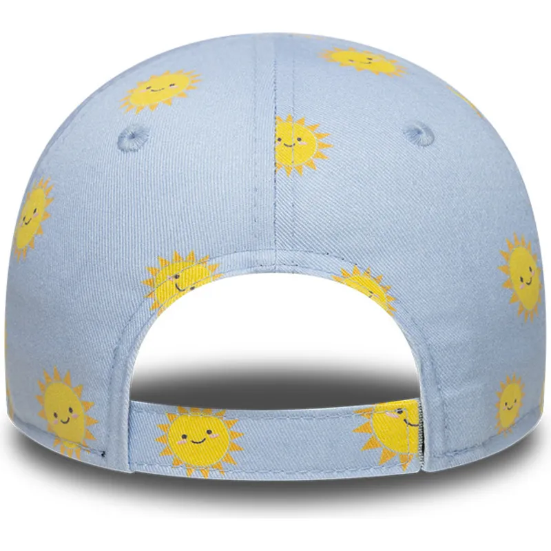 petten-gebogen-blauw-verstelbaar-voor-kinderen-9forty-summer-all-over-print-van-new-york-yankees-mlb-van-new-era petten-gebogen-blauw-verstelbaar-voor-kinderen-9forty-summer-all-over-print-van-new-york-yankees-mlb-van-new-era
