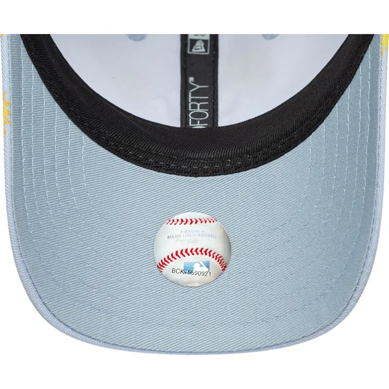 petten-gebogen-blauw-verstelbaar-voor-kinderen-9forty-summer-all-over-print-van-new-york-yankees-mlb-van-new-era petten-gebogen-blauw-verstelbaar-voor-kinderen-9forty-summer-all-over-print-van-new-york-yankees-mlb-van-new-era