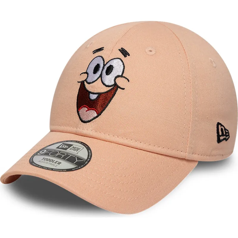 petten-gebogen-roze-verstelbaar-voor-kinderen-9forty-face-van-patrick-ster-spongebob-van-new-era petten-gebogen-roze-verstelbaar-voor-kinderen-9forty-face-van-patrick-ster-spongebob-van-new-era
