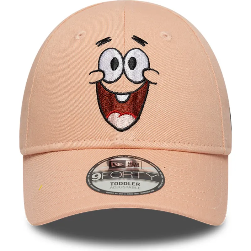 petten-gebogen-roze-verstelbaar-voor-kinderen-9forty-face-van-patrick-ster-spongebob-van-new-era petten-gebogen-roze-verstelbaar-voor-kinderen-9forty-face-van-patrick-ster-spongebob-van-new-era