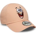 petten-gebogen-roze-verstelbaar-voor-kinderen-9forty-face-van-patrick-ster-spongebob-van-new-era
