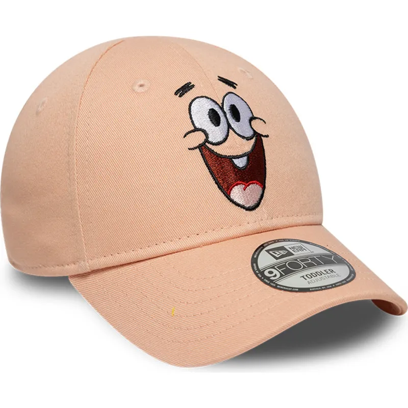 petten-gebogen-roze-verstelbaar-voor-kinderen-9forty-face-van-patrick-ster-spongebob-van-new-era petten-gebogen-roze-verstelbaar-voor-kinderen-9forty-face-van-patrick-ster-spongebob-van-new-era