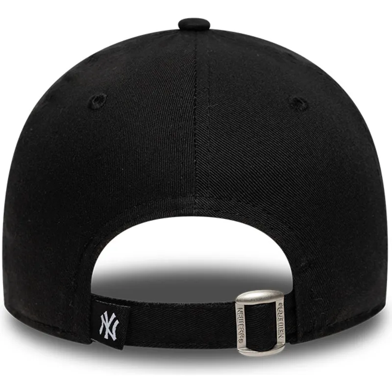 petten-gebogen-zwart-verstelbaar-voor-kinderen-9forty-icon-van-new-york-yankees-mlb-van-new-era