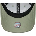 petten-gebogen-groen-verstelbaar-voor-kinderen-9forty-summer-icon-van-new-york-yankees-mlb-van-new-era