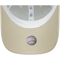 petten-gebogen-beige-verstelbaar-voor-kinderen-9forty-homefield-van-new-york-yankees-mlb-van-new-era