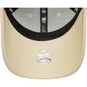 petten-gebogen-beige-verstelbaar-9forty-mini-cord-van-new-york-yankees-mlb-van-new-era