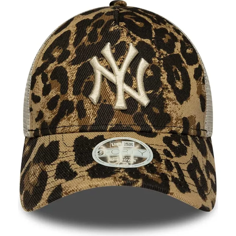 petten-gebogen-luipaard-snapback-9forty-m-crown-a-frame-leopard-van-new-york-yankees-mlb-van-new-era petten-gebogen-luipaard-snapback-9forty-m-crown-a-frame-leopard-van-new-york-yankees-mlb-van-new-era