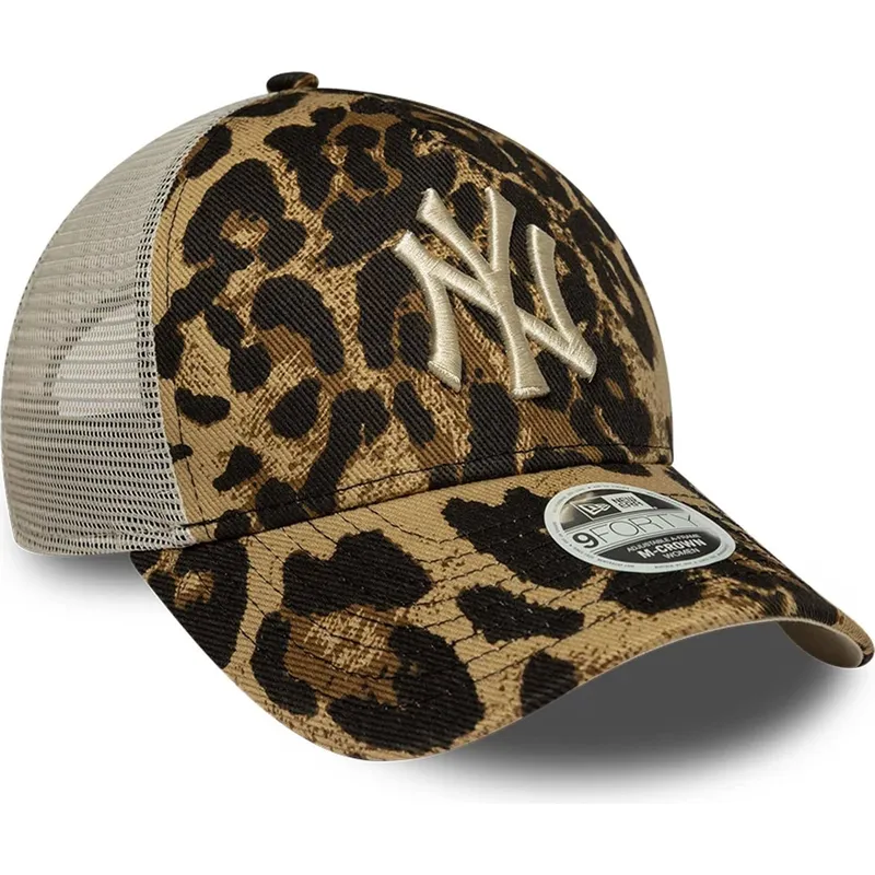 petten-gebogen-luipaard-snapback-9forty-m-crown-a-frame-leopard-van-new-york-yankees-mlb-van-new-era petten-gebogen-luipaard-snapback-9forty-m-crown-a-frame-leopard-van-new-york-yankees-mlb-van-new-era