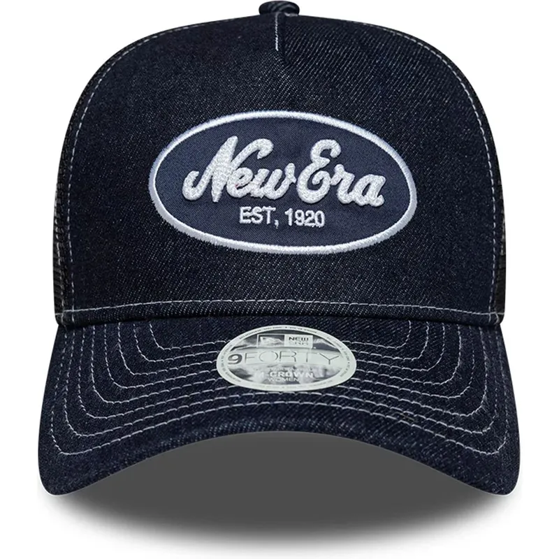 petten-gebogen-marineblauw-snapback-9forty-m-crown-a-frame-van-new-era petten-gebogen-marineblauw-snapback-9forty-m-crown-a-frame-van-new-era