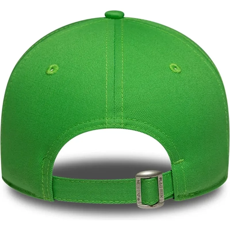 petten-gebogen-groen-verstelbaar-9twenty-league-essential-midi-van-los-angeles-dodgers-mlb-van-new-era
