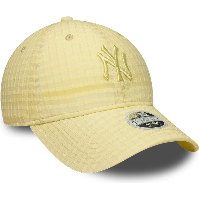 petten-gebogen-geel-verstelbaar-9twenty-seersucker-van-new-york-yankees-mlb-van-new-era petten-gebogen-geel-verstelbaar-9twenty-seersucker-van-new-york-yankees-mlb-van-new-era