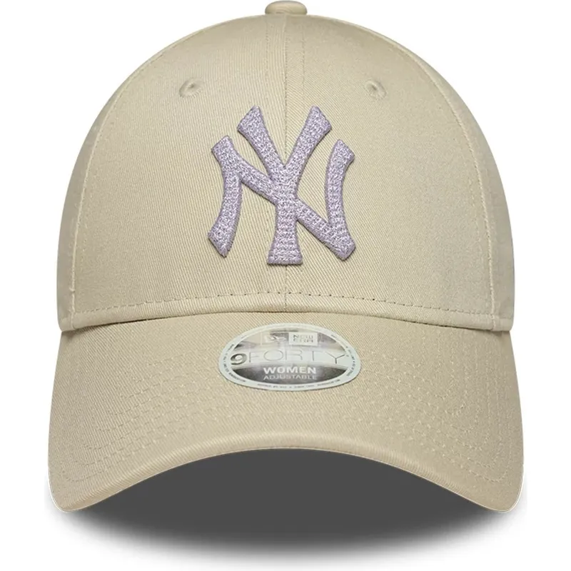 petten-gebogen-beige-verstelbaar-9forty-metallic-van-new-york-yankees-mlb-van-new-era petten-gebogen-beige-verstelbaar-9forty-metallic-van-new-york-yankees-mlb-van-new-era
