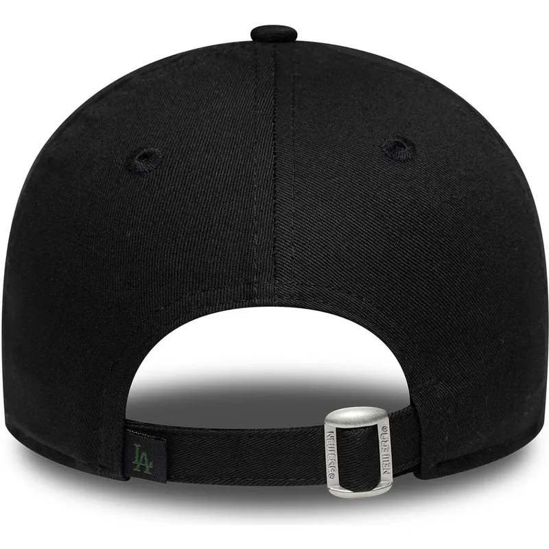 petten-gebogen-zwart-verstelbaar-9forty-floral-infill-van-los-angeles-dodgers-mlb-van-new-era