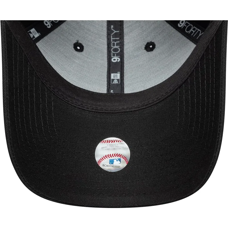 petten-gebogen-zwart-verstelbaar-9forty-floral-infill-van-los-angeles-dodgers-mlb-van-new-era