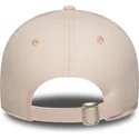 petten-gebogen-roze-verstelbaar-9forty-linen-van-new-york-yankees-mlb-van-new-era