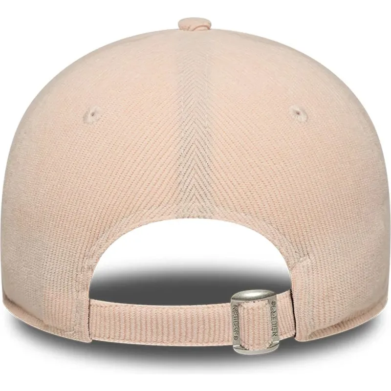petten-gebogen-roze-verstelbaar-9forty-mini-cord-van-los-angeles-dodgers-mlb-van-new-era