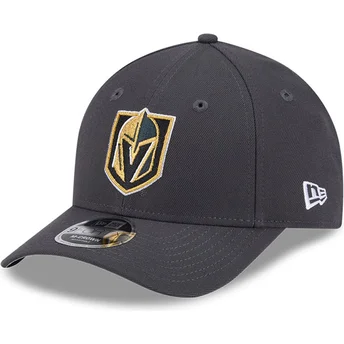 Petten gebogen grijs snapback 9FORTY M-Crown van Vegas Golden Knights NHL van New Era