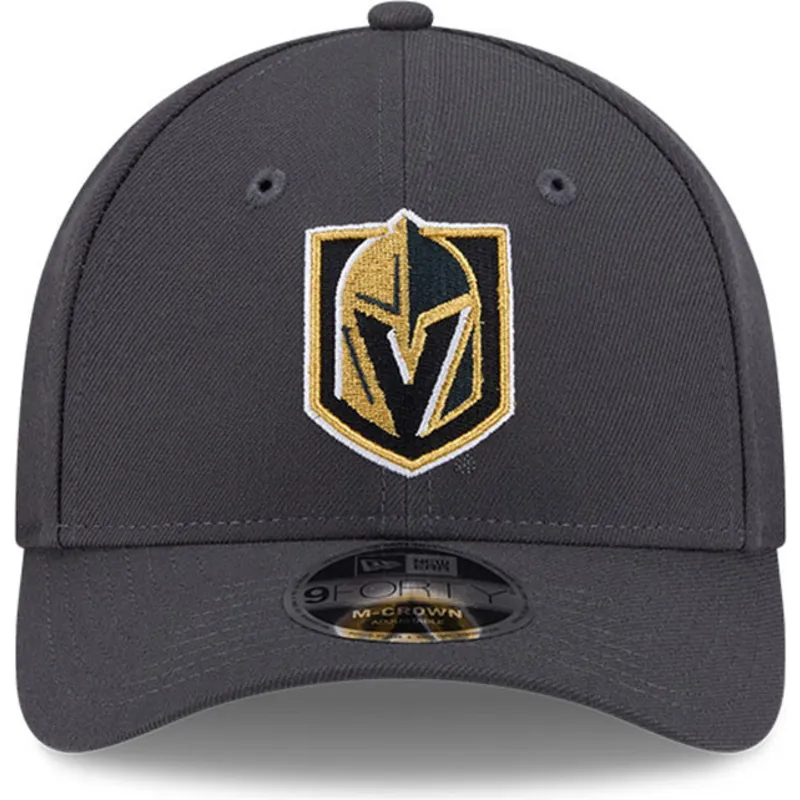 petten-gebogen-grijs-snapback-9forty-m-crown-van-vegas-golden-knights-nhl-van-new-era