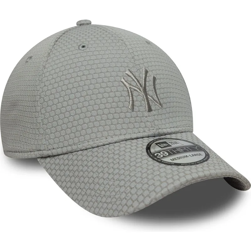 petten-gebogen-grijs-fitted-39thirty-stretch-mesh-van-new-york-yankees-mlb-van-new-era