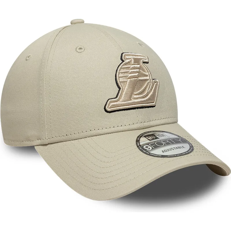 petten-gebogen-beige-verstelbaar-9forty-team-outline-van-los-angeles-lakers-nba-van-new-era petten-gebogen-beige-verstelbaar-9forty-team-outline-van-los-angeles-lakers-nba-van-new-era